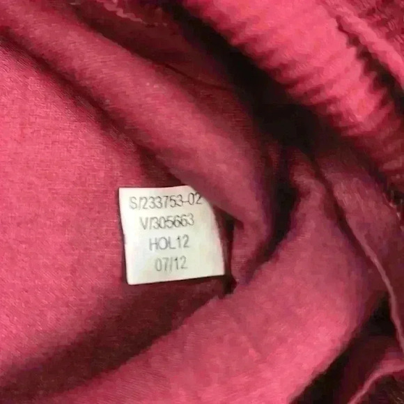 Banana Republic Solid Red Textured sleeveless deep V-Neck Top, M - Picture 6 of 8